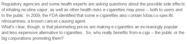 Call for regs
