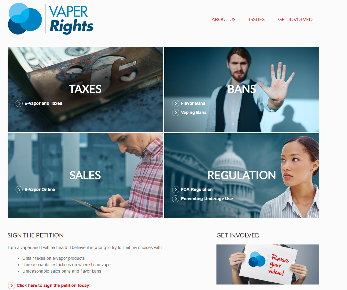 Homepage screenshot