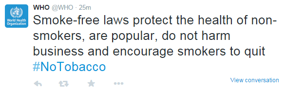 Smokefree laws do not harm business
