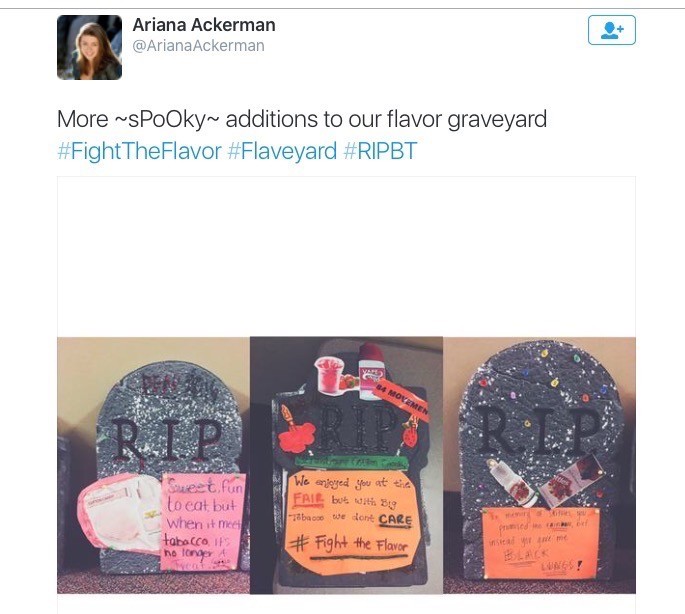 Flavour graveyard