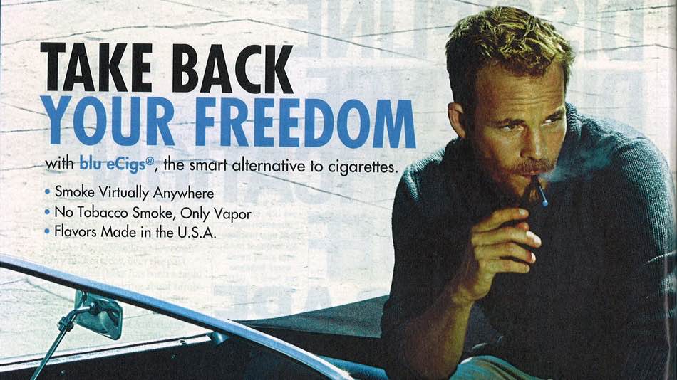 blu eCigs advert
