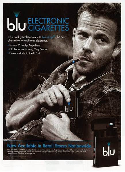 blu eCigs advert