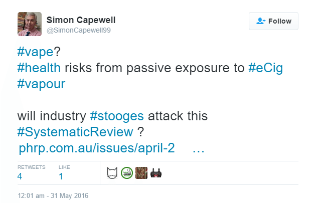 Simon Capewell tweet