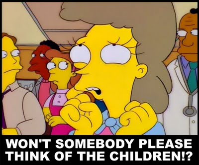Think of the children meme