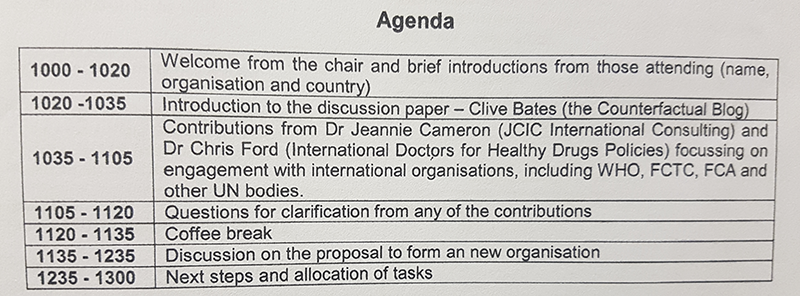 Consumer Advocates Meeting Agenda