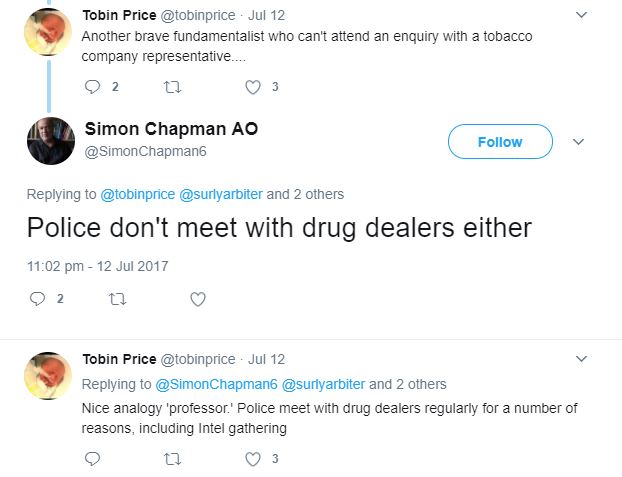 Simon Chapman on Tobacco Industry